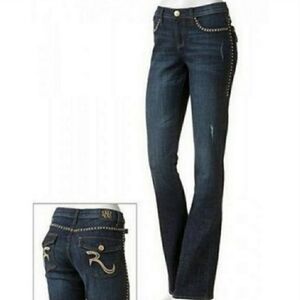 Rock & Republic Studded Kasandra Bootcut Jeans